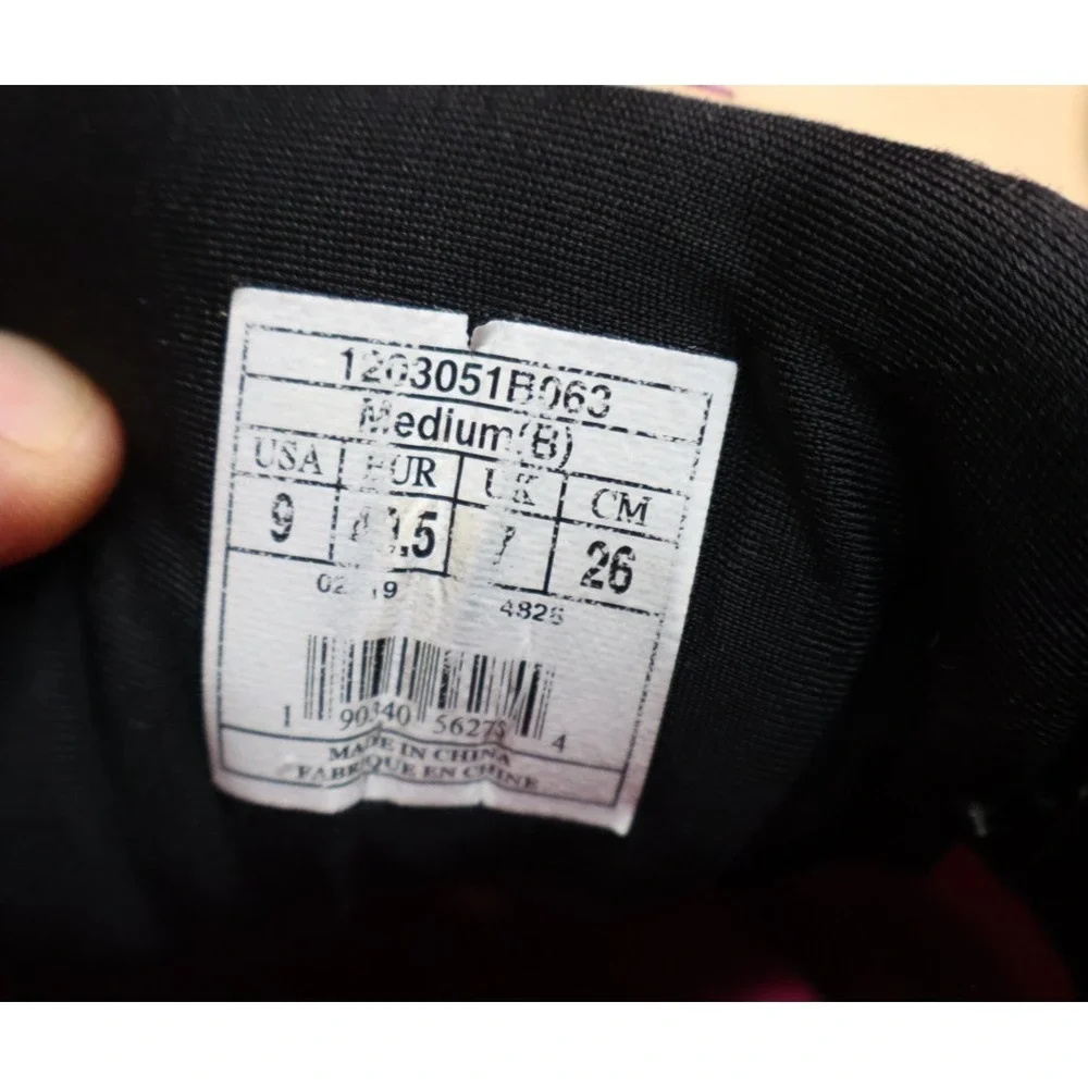 Brooks Ghost 12 Cushion Neutral Black Pink Womens Size 9 B Medium